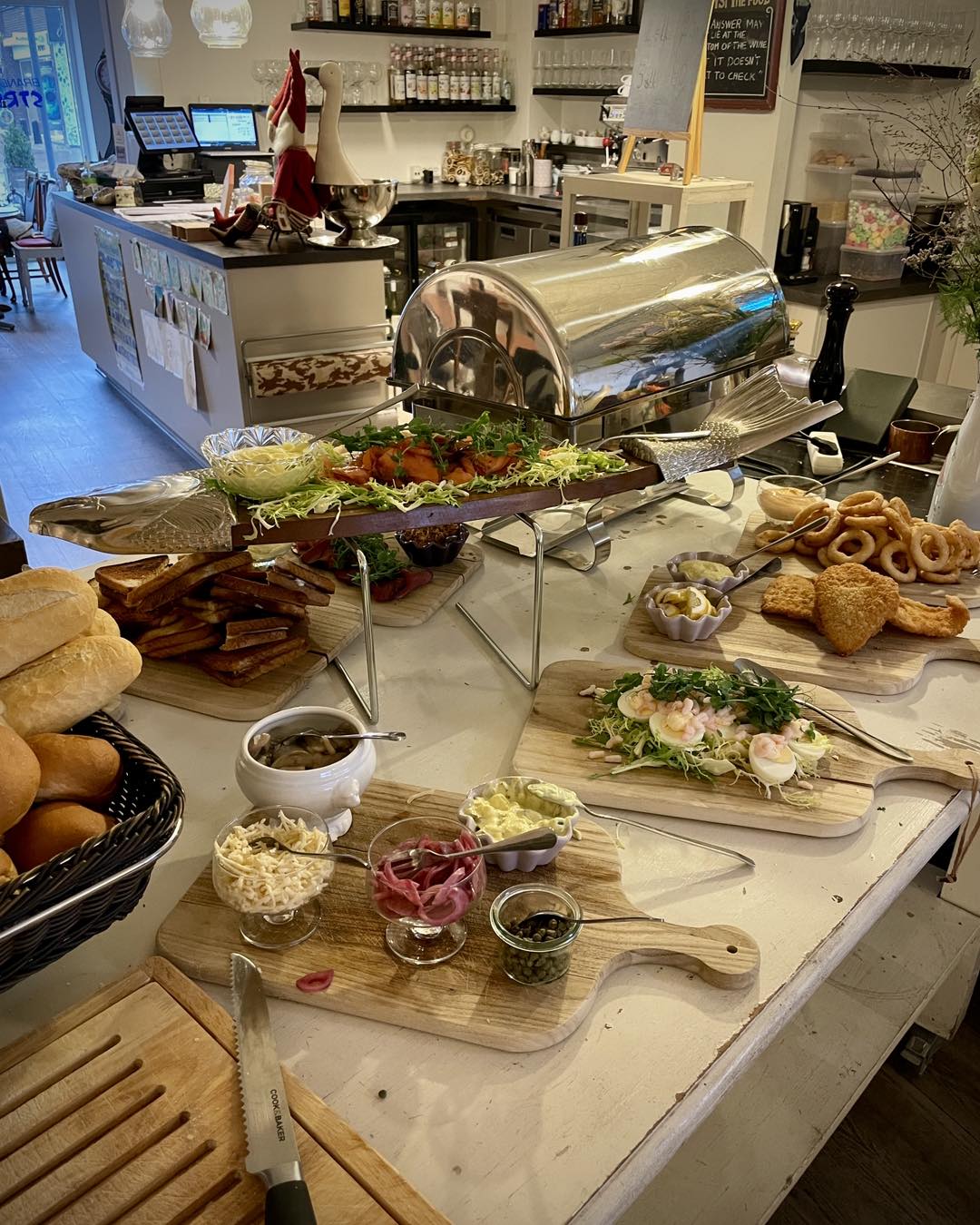 Cafe Tankefryd's Frokostbuffet
